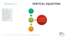 Vertical Equation - SmartArt Graphic for PowerPoint