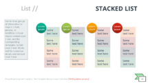 Stacked List - SmartArt Graphic for PowerPoint