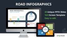 Road Infographics for PowerPoint