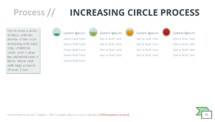 Increasing Circle Process - SmartArt Graphic for PowerPoint