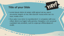 Diapositive 10 - Modèle Pub Rétro pour PowerPoint et Google Slides