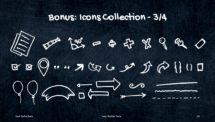 Doodles Template for PowerPoint - Icons (3/4)