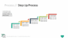 PowerPoint SmartArt Graphics - Step-up Process Template