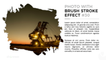 Mockup Layout #30 - Brush Stroke Effect for PowerPoint
