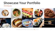 Oki - Multipurpose PowerPoint Template - Portfolio Showcase with 10 Pictures