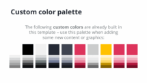 Diagonal - Free Creative PowerPoint Template - Custom Color Palette
