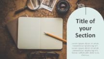 06 - Section Slide - Arch Template for PowerPoint and Google Slides