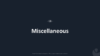 PowerPoint SmartArt Graphics - Miscellaneou - Title Page