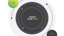 Slide 3 - Vinyl PowerPoint Template - Green (Blank)
