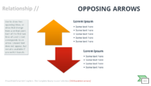 Opposing Arrows - SmartArt Graphic for PowerPoint