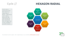 Hexagon Radial - SmartArt Graphic for PowerPoint