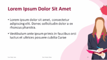 Cartoon Business PowerPoint and Google Slides Template - Theme 15 Content and Title