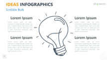 Ideas - Infographics for PowerPoint - Scribble Bulb