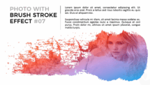 Mockup Layout #07 - Brush Splash Effect for PowerPoint