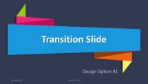 Origami PowerPoint Template - Transition Slide 1