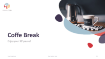 Bubbler PowerPoint Template - Coffee Break