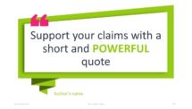 Origami PowerPoint Template - Quote