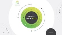 Slide 1 - Vinyl PowerPoint Template - Green (Blank)