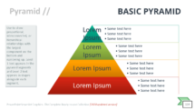 Basic Pyramid - SmartArt Graphic for PowerPoint