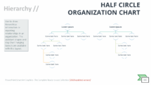 Half-Circle Organization Chart - SmartArt Graphic for PowerPoint