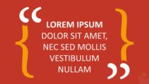Quote Template for PowerPoint - with Braces