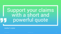 Transitions - PowerPoint Template - Quote