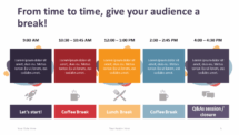 Bubbler PowerPoint Template - Timeline