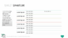PowerPoint SmartArt Graphics - Lined List Template