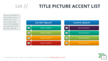 Title Picture Accent List - SmartArt Graphic for PowerPoint