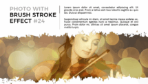 Mockup Layout #24 - Brush Stroke Effect for PowerPoint
