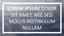 Quote Template for PowerPoint - Background Photo and White Frame