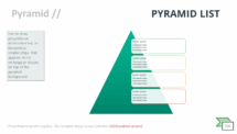Pyramid List - SmartArt Graphic for PowerPoint