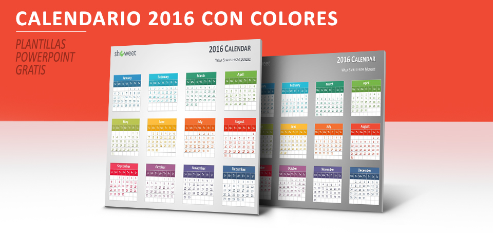 Calendario 2016 PowerPoint