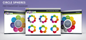 Circle Spheres Diagrams For PowerPoint