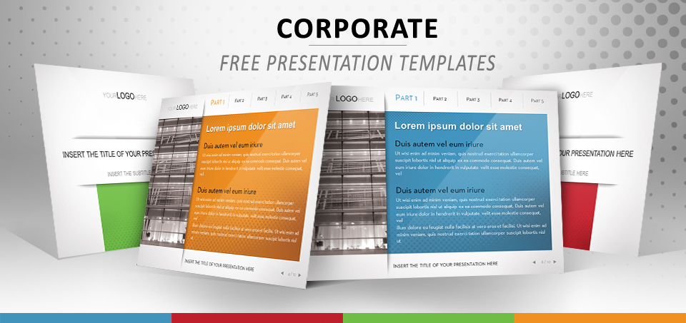 Corporate – Modèle pour PowerPoint et Impress