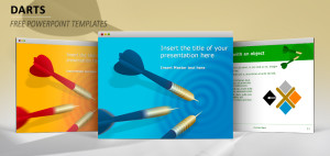 Dardos – Plantilla para PowerPoint e Impress