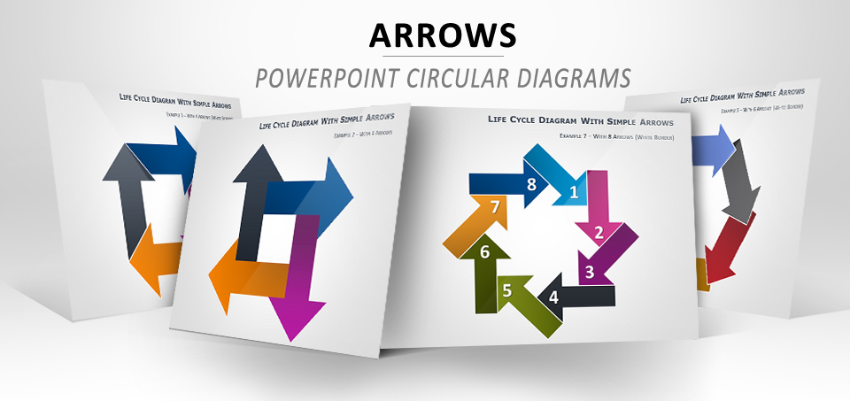 Arrows PowerPoint diagram