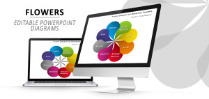 Diagramas Flores PowerPoint