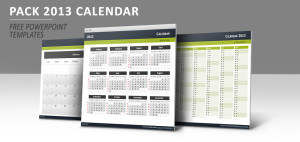 Calendrier 2013 pour PowerPoint – Pack complet