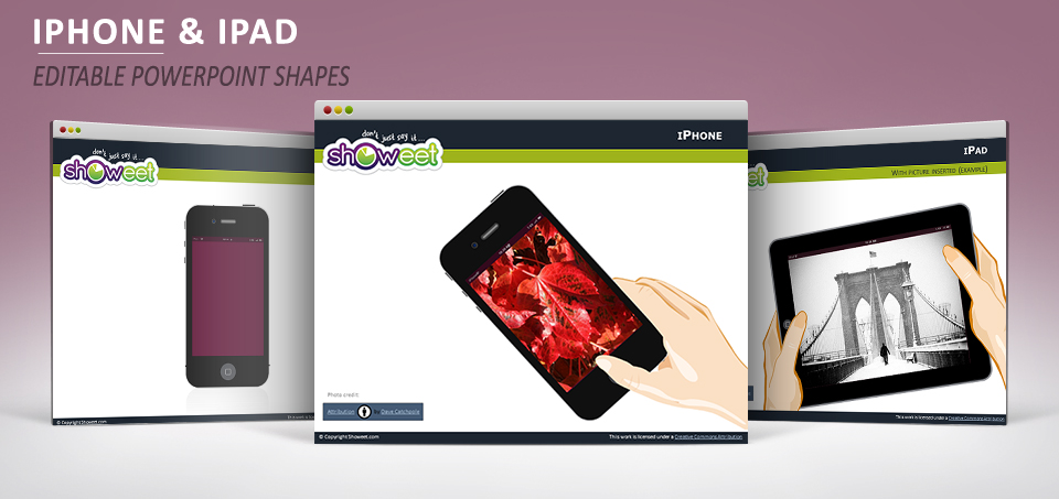 iPhone iPad PowerPoint template