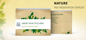 Nature – Modèle pour PowerPoint et Impress
