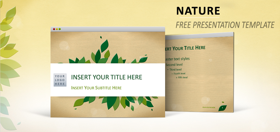 Nature PowerPoint template