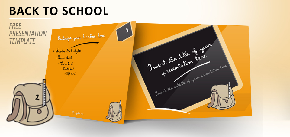 Back to school PowerPoint template