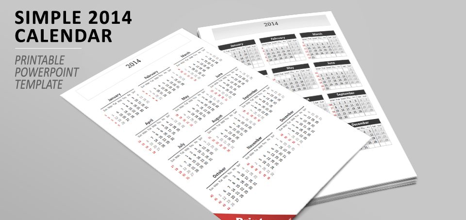 2014 Calendar PowerPoint