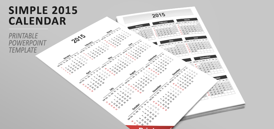 2015 Calendar PowerPoint