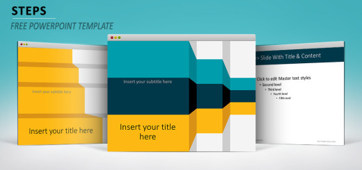 Steps - PowerPoint Template - Showeet