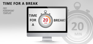 Time For A Break PowerPoint Template
