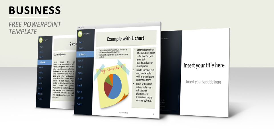 Business PowerPoint template